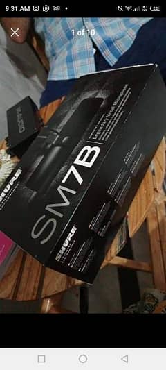 Shure sm 7B most professional Dynamic microphone