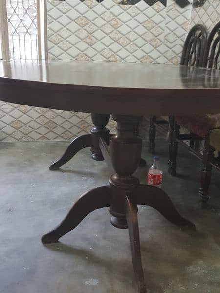 Dining table with 6 chairs 4