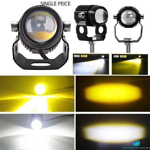 New Mini Driving Fog Light For All Motorcycle, Cars, Jeep 2