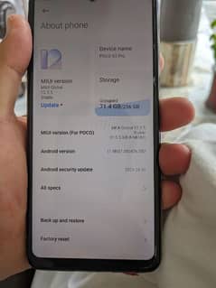Poco X3pro Not updated. 8/256.10/10 condition with box
