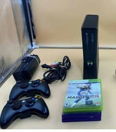 Xbox 360 slim witb 512gb hard disk with almost all gamesare dowlourd