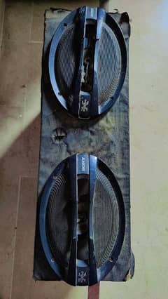 Original Sony Car speakers reasonable with wooden box 0331-3727300