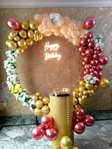 Birthday party office decoration/Light Decor / Masehri Decor Available 19