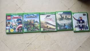 5 game xbox one bundle(can buy separetly prices in description)