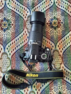 Nikon D3100 DSLR With 55-200mm Auto focus lens