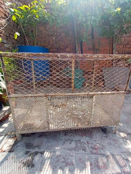 Metallic Large Cage for Birds and Hens 3