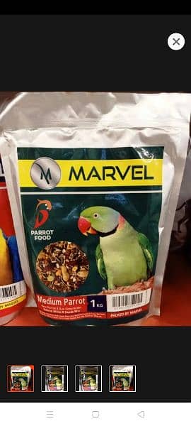 Marvel Raw parrot feed 1