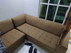 L shape sofa in good condition