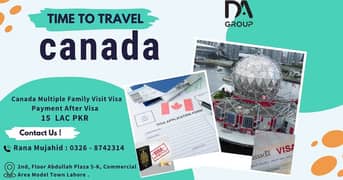 Canada Multiple visit visa and Australia visit visa