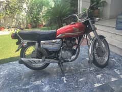 Honda CG 125 Special Edition Silver