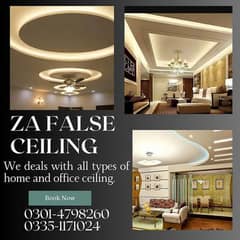 False Ceiling / Plastic Paris Ceiling /pop Ceiling / All Ceiling work