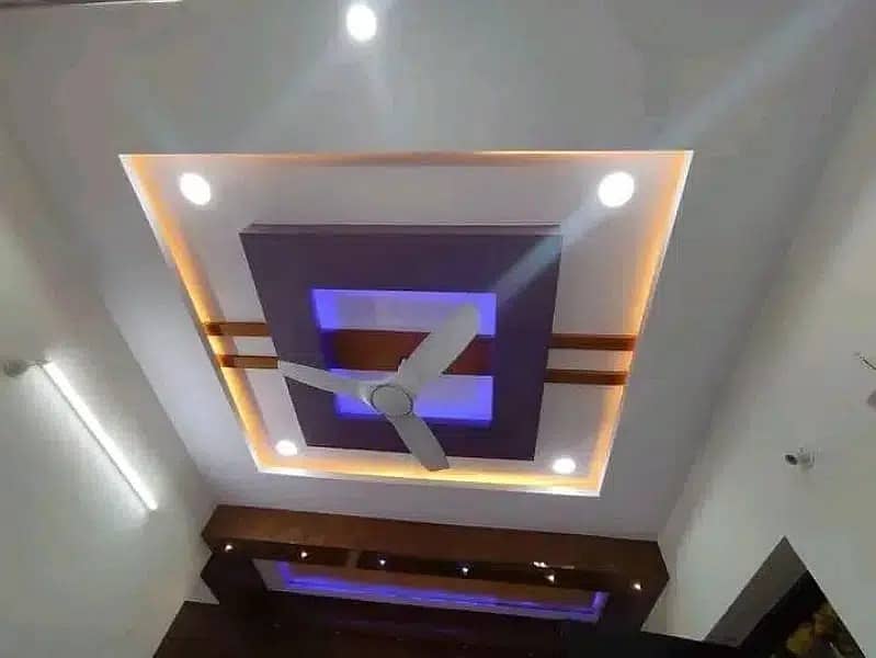 false ceiling/gypsum board partition/office partition/drywall 7