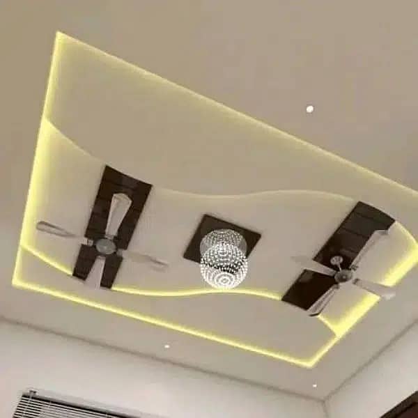 false ceiling/gypsum board partition/office partition/drywall 9