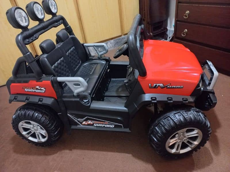 Kids Jeep Car (with Jeep Lights) 7