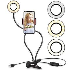 Ring Light and Phone Holder