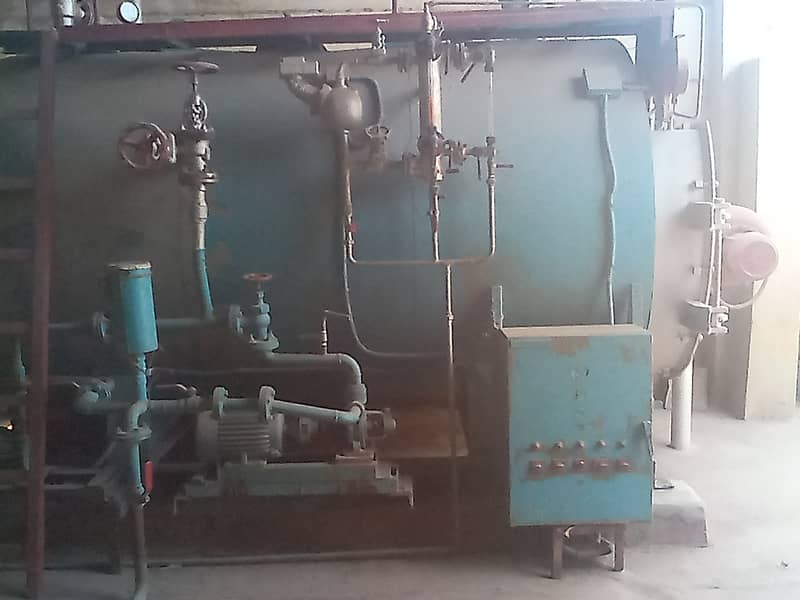 For Sale Fire Tube Boiler (Used) 686 Sq. Ft / 2.5 Tons Per Hour 1