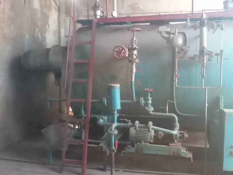 For Sale Fire Tube Boiler (Used) 686 Sq. Ft / 2.5 Tons Per Hour 2