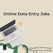 data typing job Females and Males Online part time home based
