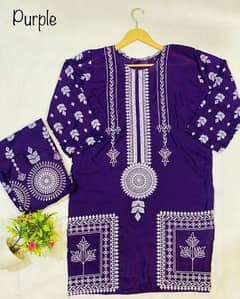 2 pc women's digital lawn stitched suite