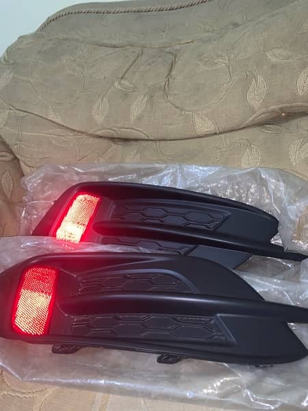 honda civic x original bumber reflectors 1