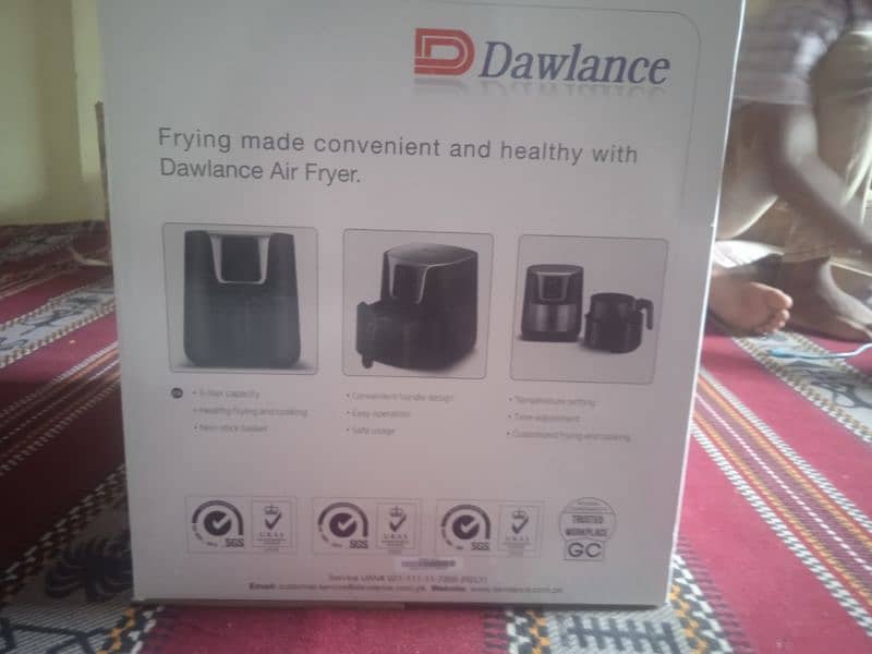 Dawlance air fryer 1