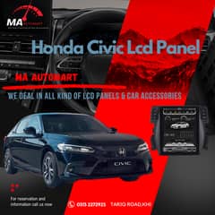 Honda Civic LCD Panel Corolla Cultus Mira Swift Lcd Panel