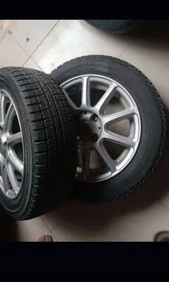 2 Mira Tyre with alloy rim