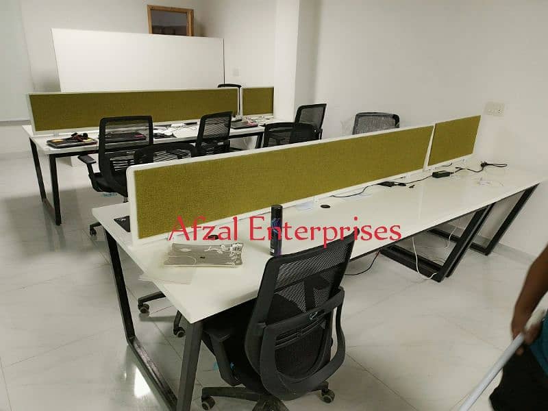 office workstation office table 4x8 ft 0