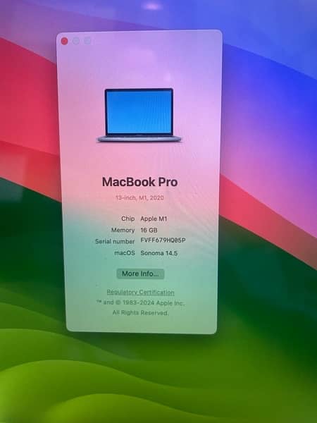 Apple Macbook Pro M1 13 inch 16GB RAM 1TB SSD best  for Development 2