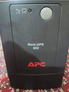 APC Battery Backup UPS 650VA