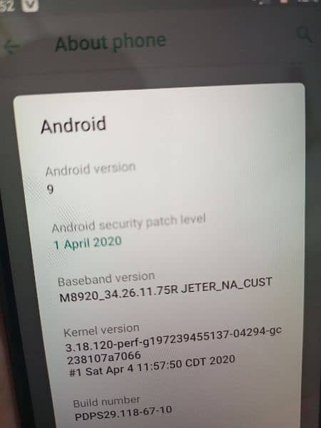 moto g6 play pta aprovid 2 16 1