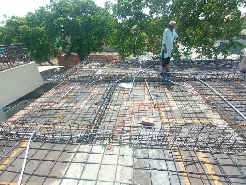 Steel fixing quality work 10000/- per Ton INSHALLAH reason able rate 11