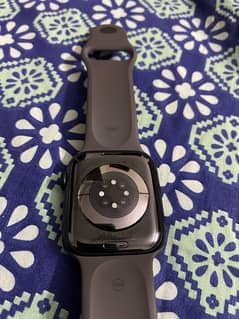 apple watch 45mm 9 series with 2 org apple strap battery health 100