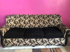black color sofa
