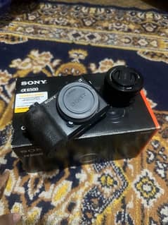 Sony A6500 with kit lens 16-50mm Complete  box 9.5/10 Condition