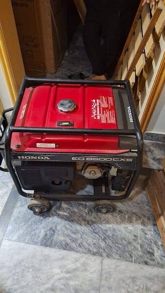 Honda generator EG 6500 CXS 5kva 6