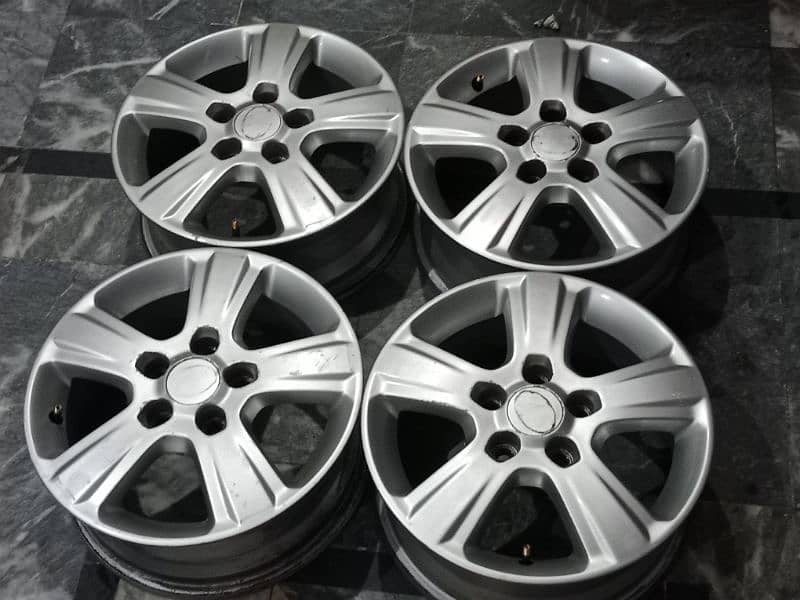 15 inches Alloy wheels 1