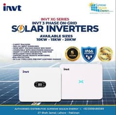 INVT - IP66 - SOLAR INVERTERS, 10 -20KW