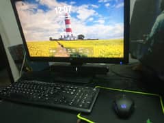 Windows 11 gaming pc I5 and 4GB rx DDR5 GPU with 1080p monitor