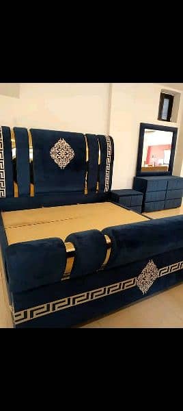 Full Size Bed dressing Poshish Wala Bed 2