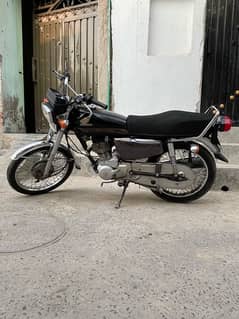 Honda125 self start 2021 model in new condition