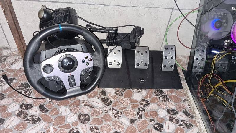 PXN V9 with box gaming wheel racing wheel full accessories 1