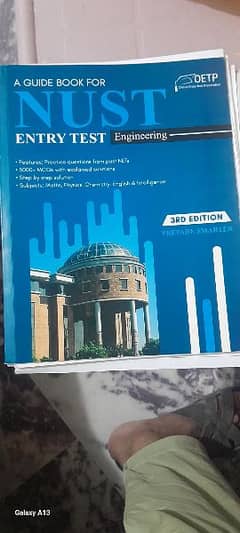 Oetp book (Nust Entry test preparation). 3rd Edition.