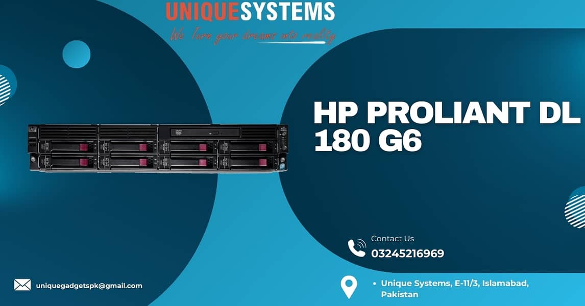 HP PROLIANT DL 180 G6 server 0