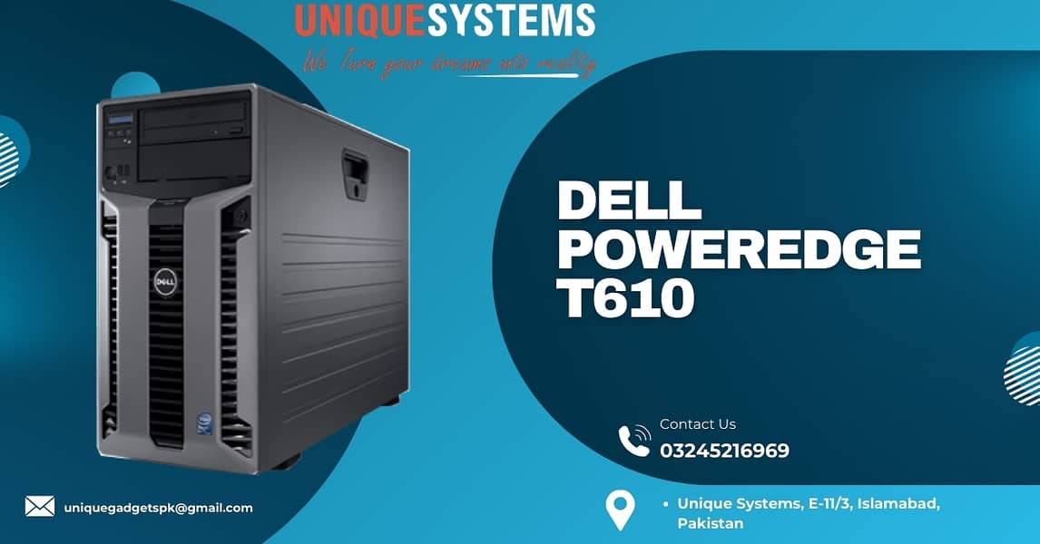 DELL POWEREDGE T610 server 0