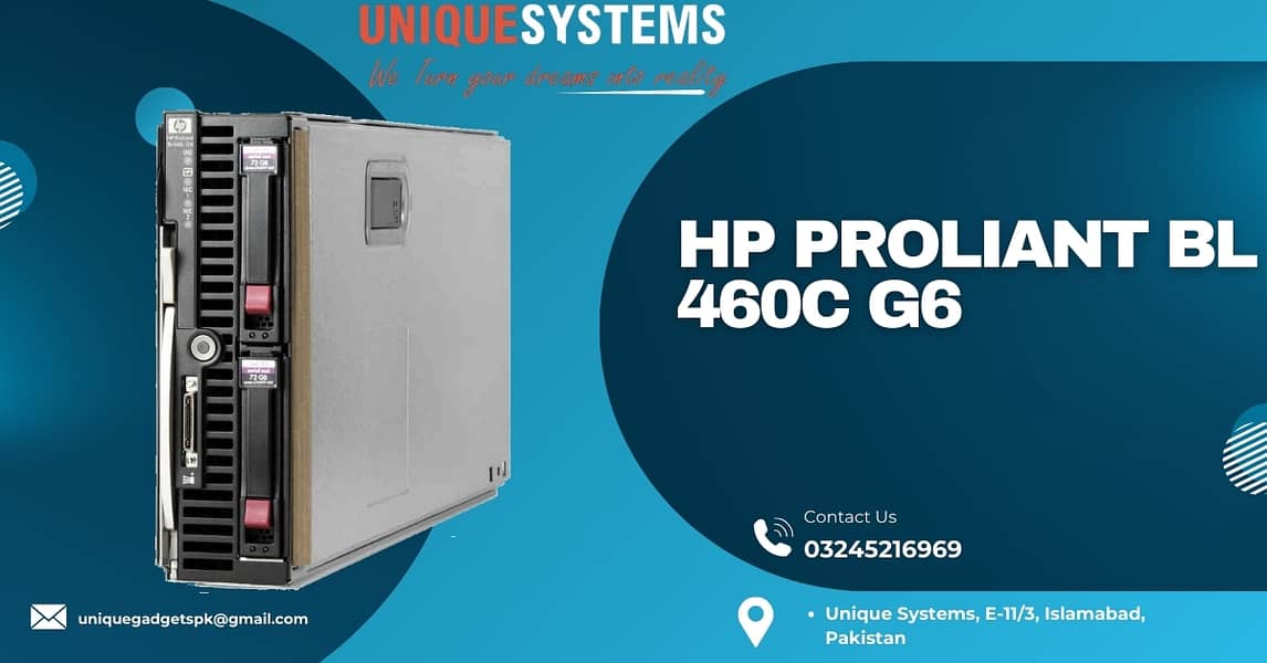 HP PROLIANT BL 460C G6 server 0