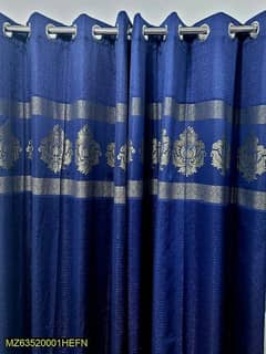 1 pic jacquard top border curtain