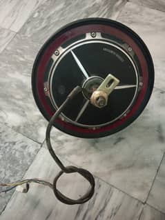 Electric Scooter Wheel and Motor