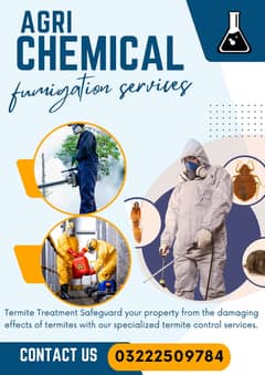 Pest control services & Termite Treatment Fumigation all types insects