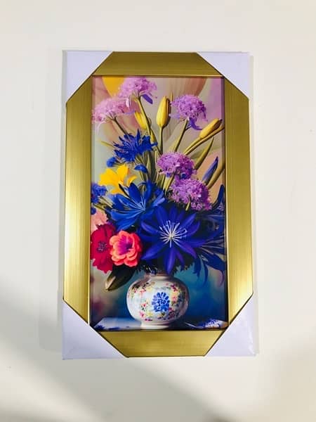 Beautiful Floral Art Poster Frame - High-Quality Material 2